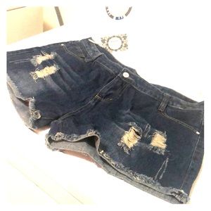 Jean shorts